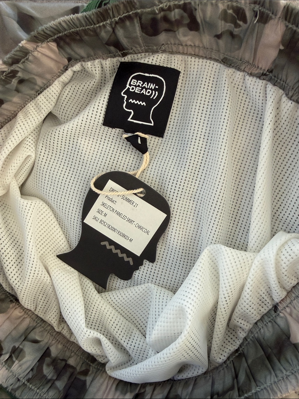 Nwt Brain Dead Skull Skirt Size M — image 2 of 3